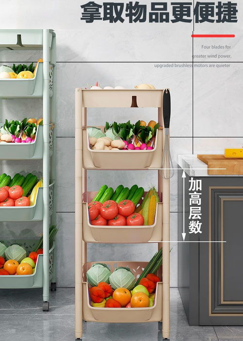 廚房收納好幫手 多層落地置物架與二手日用百貨的選購(gòu)指南